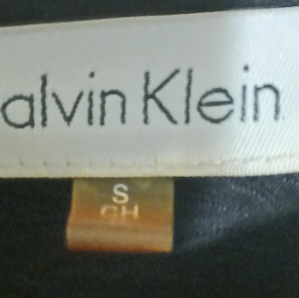Calvin Klein Abstract Green Maxi DRESS - Picture 3 of 5
